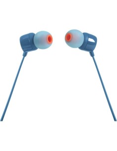 AURICULARES + MICROFONO JBL TUNE 110 IN EAR AUX BLUE