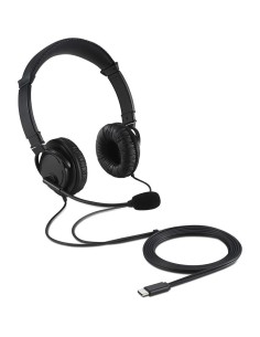 AURICULARES + MICROFONO KENSINGTON K97457WW HI-FI USB-C BLACK