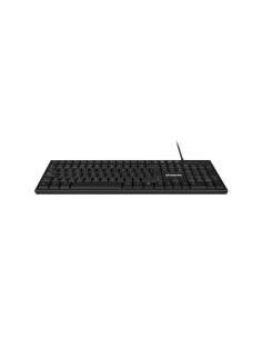 TECLADO PHOENIX K100 USB MULTIMEDIA BLACK 2