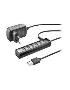 HUB USB NGS TINY 7 PUERTOS USB 2.0 + ALIMENTADOR 2