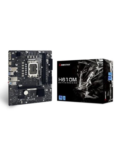 PLACA BASE BIOSTAR H610MH DDR5 VGA + HDMI