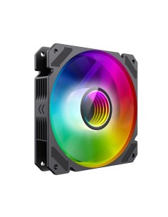 VENTILADOR GM 12CM ADICIONAL GAMING CHASIS ARGB INFINITY SILENCIOSO BLACK 2
