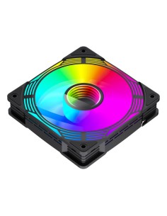 VENTILADOR GM 12CM ADICIONAL GAMING CHASIS ARGB SILENCIOSO BLACK 2