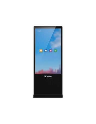 MONITOR DISPLAY PUBLICITARIO VIEWSONIC 55 TACTIL 4K 16GB ANDROID 8.0
