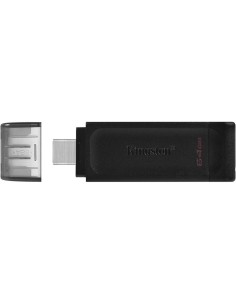 PEN DRIVE 64GB KINGSTON USB-C 3.1 BLACK 2