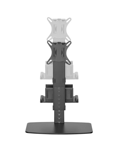 SOPORTE DE MESA TV/MONITOR/MINI PC AISENS 17-32 1 BRAZO 8KG BLACK