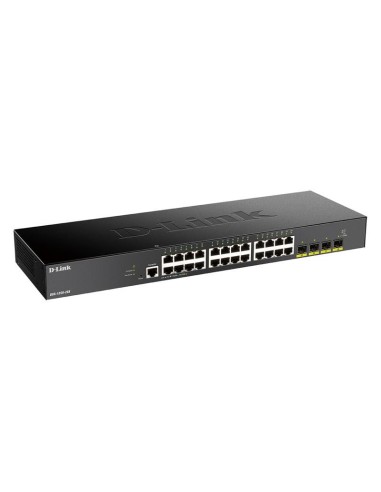SWITCH D-LINK GIGABIT 28 PUERTOS DGS-1250-28XMP/E 24 POE +4 10G SFP+