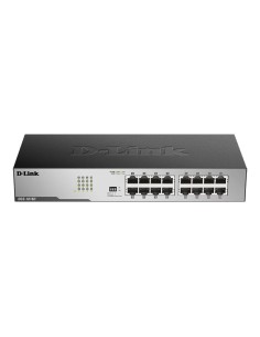 SWITCH D-LINK GIGABIT 16 PORTS DGS-1016D RACK