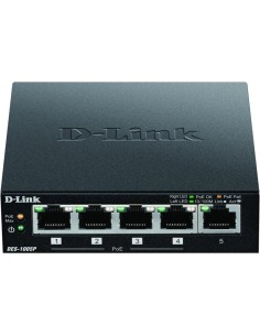 SWITCH D-LINK GIGABIT 5 PUERTOS DGS-1005P/E POE