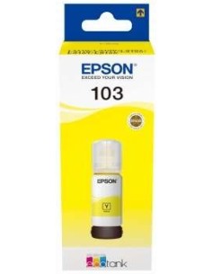 TINTA EPSON BOTE 103 YELLOW ECOTANK BOTTLE C13T00S44A  L31XX