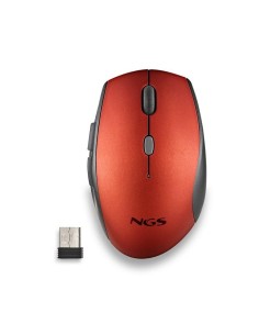 RATON NGS BEE RED ERGONOMICO WIRELESS SILENT RED