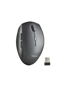 RATON NGS BEE BLACK ERGONOMICO WIRELESS SILENT BLACK