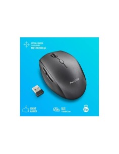 RATON NGS BEE BLACK ERGONOMICO WIRELESS SILENT BLACK 2