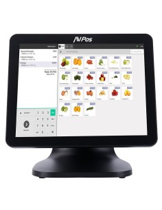 TPV AVPOS K5000 15 ALUMINIO TACTIL INTEL I7/4GB/SSD128GB/W11PRO 3YGARANTIA 2