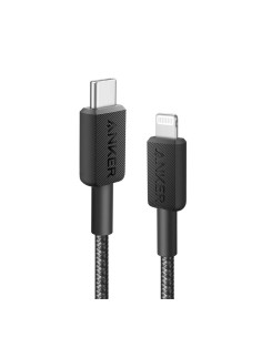 CABLE ANKER 322 USB-C TO LIGHTNING TRENZADO 0.9M 30W BLACK