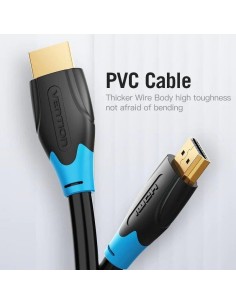 CABLE HDMI 2.0 4K HDMI/M - HDMI/M 2M VENTION BLACK 2