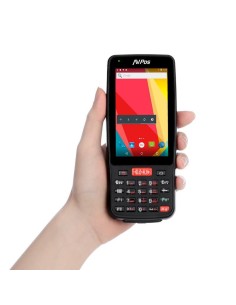 CAPTURADOR PDA AVPOS DC41 4 QUAD/2GB/16GB/NFC/2D/4G/KEYB ANDROID 2