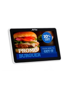 SEGUNDA PANTALLA AVPOS 7 COLOR K5000 PLUS 2022 WHITE 2