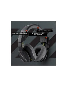 AURICULARES + MICROFONO LOGITECH GAMING A10 ASTRO JACK 3.5MM BLACK 2