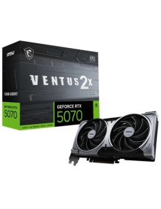TARJETA DE VIDEO NVIDIA MSI VENTUS 2X OC RTX 5070 12GB GDDR7