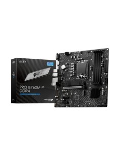 PLACA BASE MSI B760M-P MATX DDR4 VGA + HDMI + DP