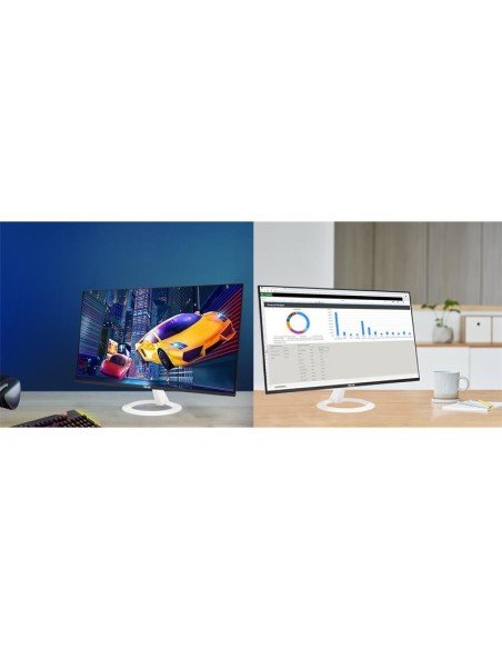 MONITOR ASUS 27 V27EHF-W IPS 100HZ HDMI EYE CARE+ WHITE