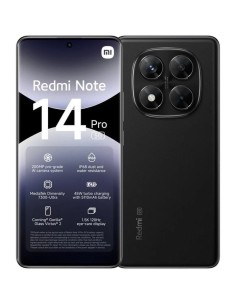 SMARTPHONE XIAOMI REDMI NOTE 14 PRO+ 6.67 8GB/256GB/200MP/NFC/5G BLACK