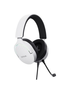 AURICULARES + MICROFONO TRUST GAMING RGB GXT 490W FAYZO HEADSET 7.1 WHITE 2