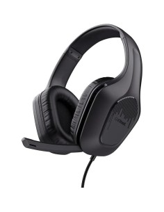AURICULARES + MICROFONO TRUST GAMING GXT 415 ZIROX MULTI HEADSET BLACK