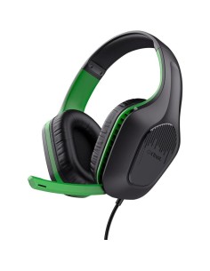 AURICULARES + MICROFONO TRUST GAMING GXT 415X ZIROX MULTI HEADSET GREEN