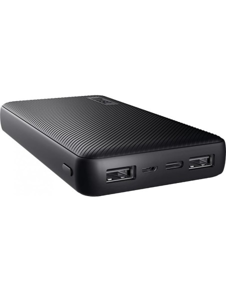 POWERBANK TRUST PRIMO 15000MAH 2A USB + USB-C + MICRO-USB ECO BLACK