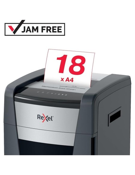 DESTRUCTORA REXEL MOMENTUM EXTRA XP418+ CORTE PARTICULAS