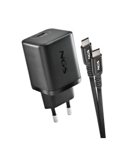 CARGADOR DE PORTATIL HP NGS BUD GAN USB-C 65W 8 CONECTORES + CABLE 1.5M USB-C BLACK 2