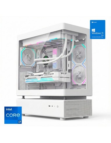 ORDENADOR GAMING N80 WHITE RGB I7 14700K/32G DDR5/SSD1TB NVME/WIFI/REF.LIQ/800W/W11PRO