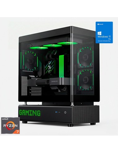 ORDENADOR GAMING N90 RGB R7 9800X3D/32GB DDR5/SSD2TB NVME/WIFI/R.LIQ/1050W/W11PRO