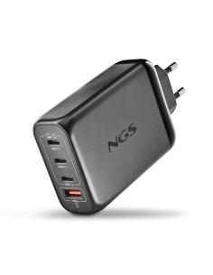 CARGADOR DE PORTATIL NGS BUD GAN 3XUSB-C/USB-A 140W BLACK