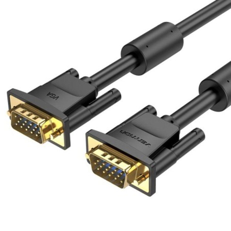 CABLE SVGA VENTION VGA/M - VGA/M 5M BLACK
