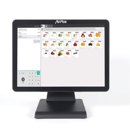 TPV AVPOS K2000 15 SLIM I3/8GB/M.2 128GB/WIFI/BLUETOOTH/LAN 1000/W11PRO 3Y