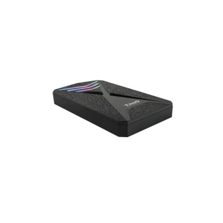CAJA EXTERNA TOOQ  GAMING 2.5 SSD SATA USB RGB BLACK