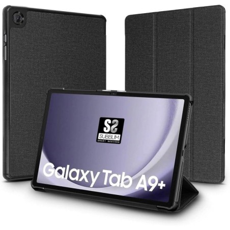 FUNDA SUBBLIM SHOCK CASE PARA SAMSUNG GALAXY TAB A9+ X210 BLACK