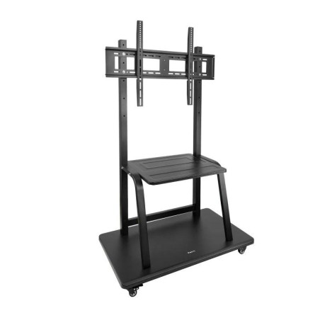 SOPORTE TV MONITOR TOOQ SUELO CON RUEDAS 37-100 150KG BLACK