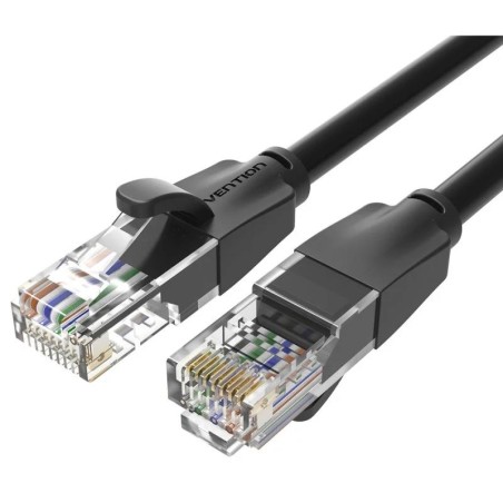 CABLE DE RED CAT.6 UTP 2M VENTION BLACK