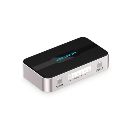 DUPLICADOR VENTION 4XHDMI HEMBRA - HDMI MACHO SILVER/BLACK
