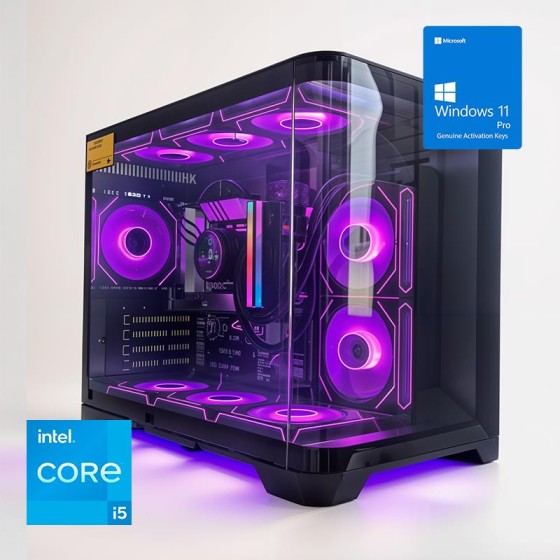 ORDENADOR GAMING HYPE M RGB I5 14400/32GB/SSD1TB NVME/R.LIQ/850W/W11PRO