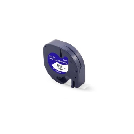 CINTA GENERICA DYMO LETRATAG S0721610/S0721660 12MMX4M