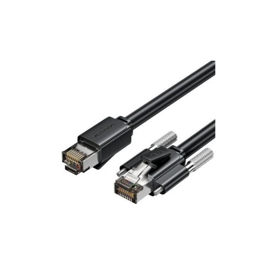 CABLE DE RED CAT.6A SFTP 1M VENTION BLACK