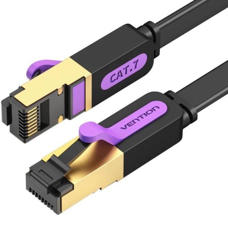 CABLE DE RED CAT.7 STP 1.5M VENTION BLACK