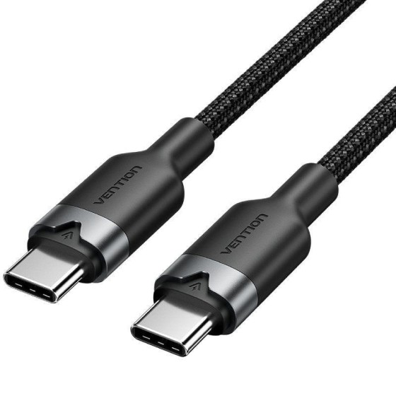 CABLE HDMI 2.0 4K HDMI/M - HDMI/M VENTION TRENZADO 1M BLACK