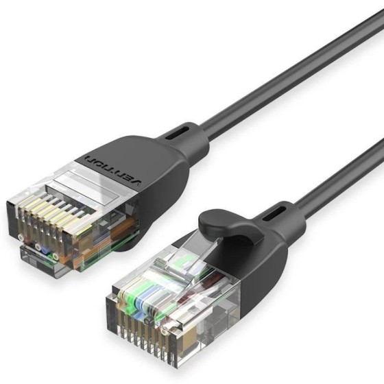 CABLE DE RED CAT6A UTP 1.5M VENTION BLACK