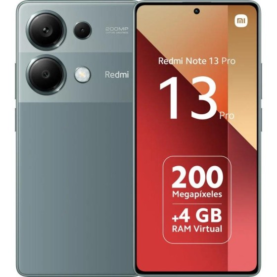 SMARTPHONE XIAOMI REDMI NOTE 13 6.67 8GB/256GB/108MP/NFC/4G GREEN